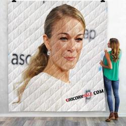 Famous Person Leann Rimes V 3D Customized Personalized Quilt Blanket and Home Decor