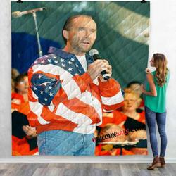 Famous Person Lee Greenwood D 3D Customized Personalized Quilt Blanket and Home Decor