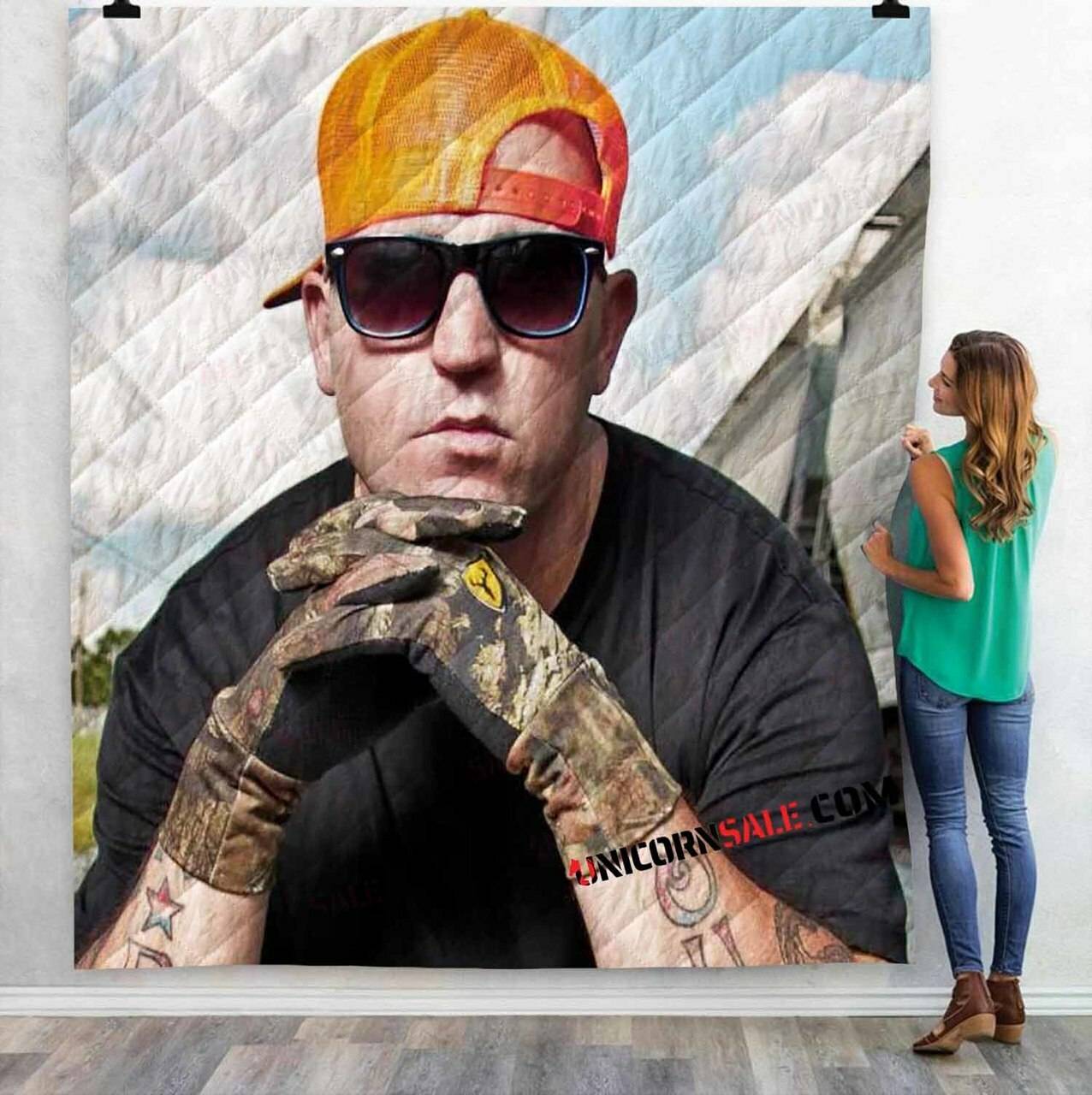 Famous Rapper Bubba Sparxxx V 3D Customized Personalized Quilt Blanket and Home Decor