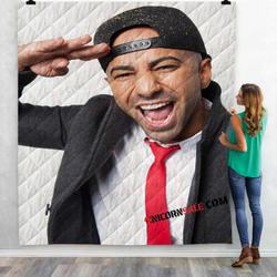 Famous Rapper Fouseytube D 3D Customized Personalized Quilt Blanket and Home Decor