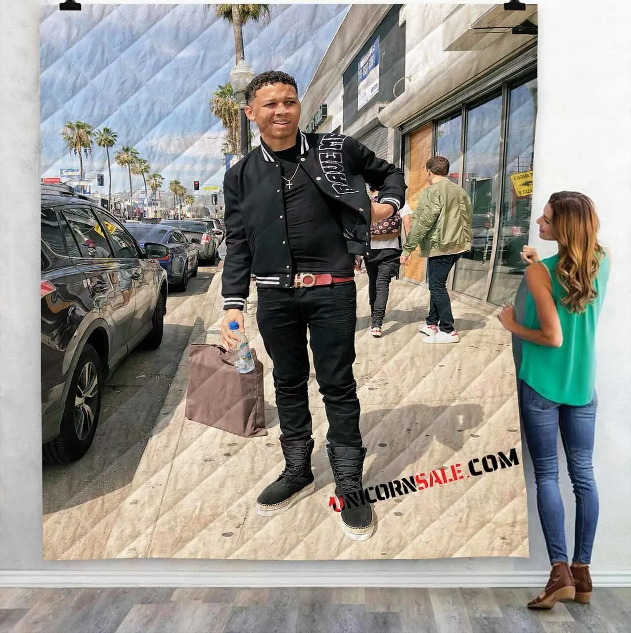 Famous Rapper Lil Bibby D 3D Customized Personalized Quilt Blanket and Home Decor