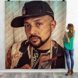 Famous Rapper Sean Paul D 3D Customized Personalized Quilt Blanket and Home Decor