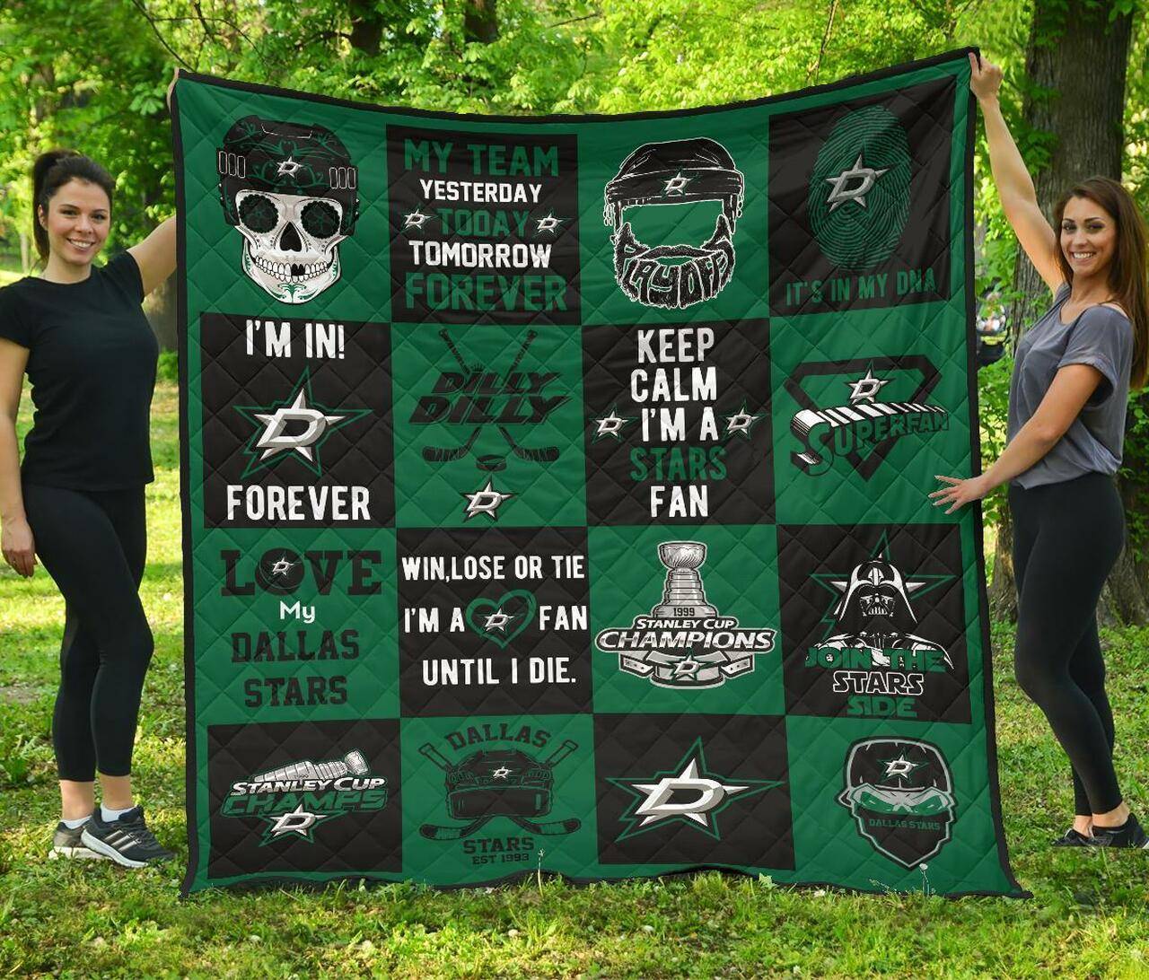 Fan Dallas Stars Amazing Gift Idea Quilt and Home Decor