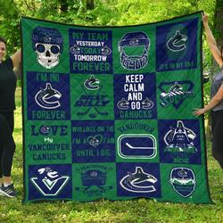 Fan Vancouver Canucks Amazing Gift Idea Quilt and Home Decor