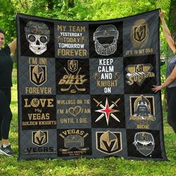 Fan Vegas Golden Knights Amazing Gift Quilt and Home Decor