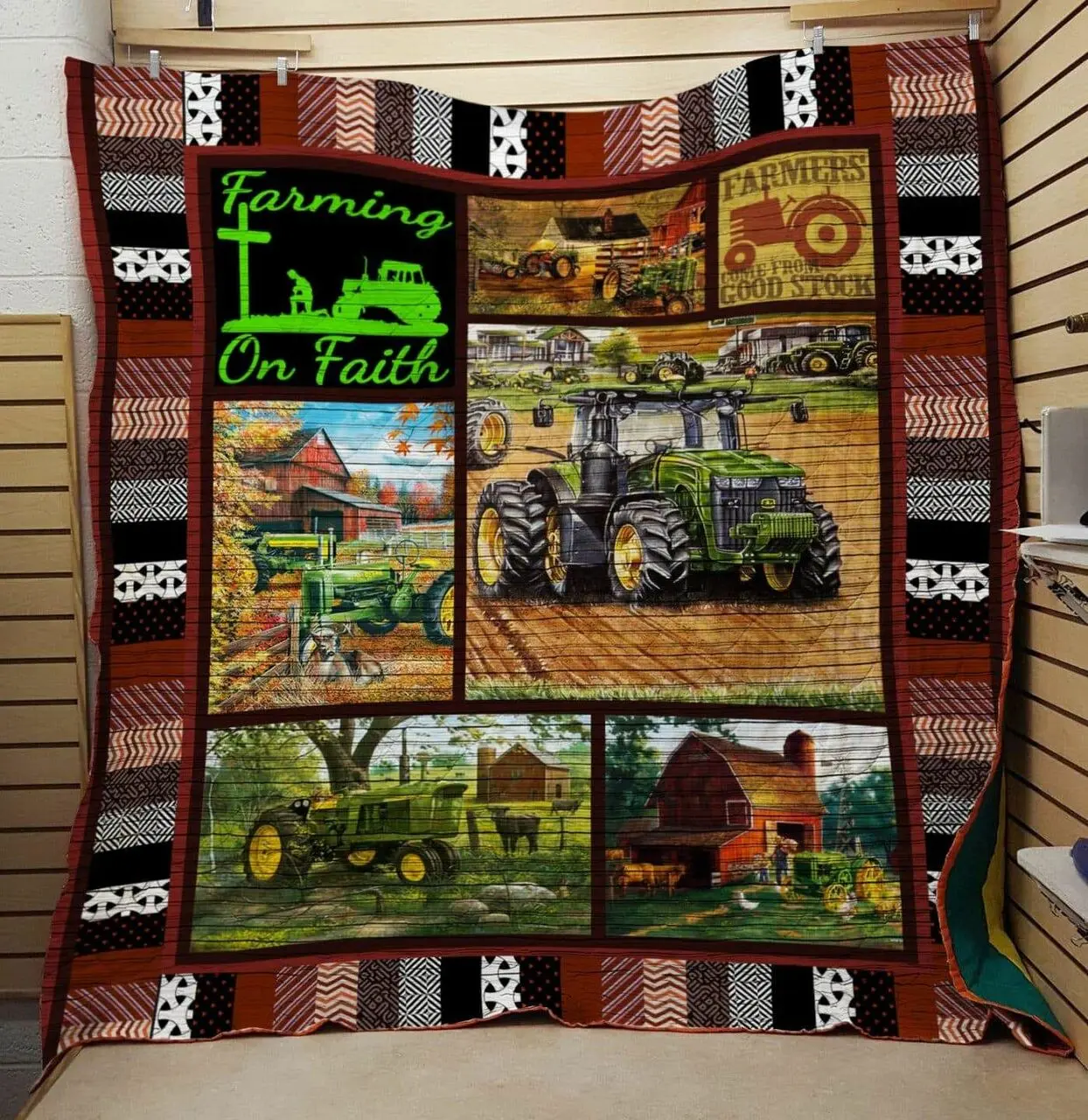 Farm 19022273 3D Customized Quilt Blanket 1013 and Home Decor