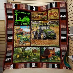 Farm 19022273 3D Customized Quilt Blanket 1013 and Home Decor