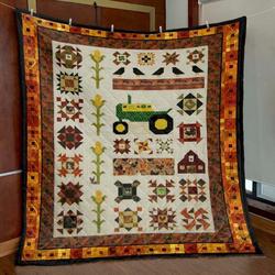 Farm Life HUR35184 3D Customized Quilt 2407 and Home Decor