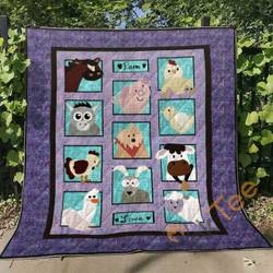 Farm Love Blanket TH0107 Quilt and Home Decor