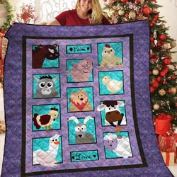 Farm NT2309016CL Quilt Blanket and Home Decor