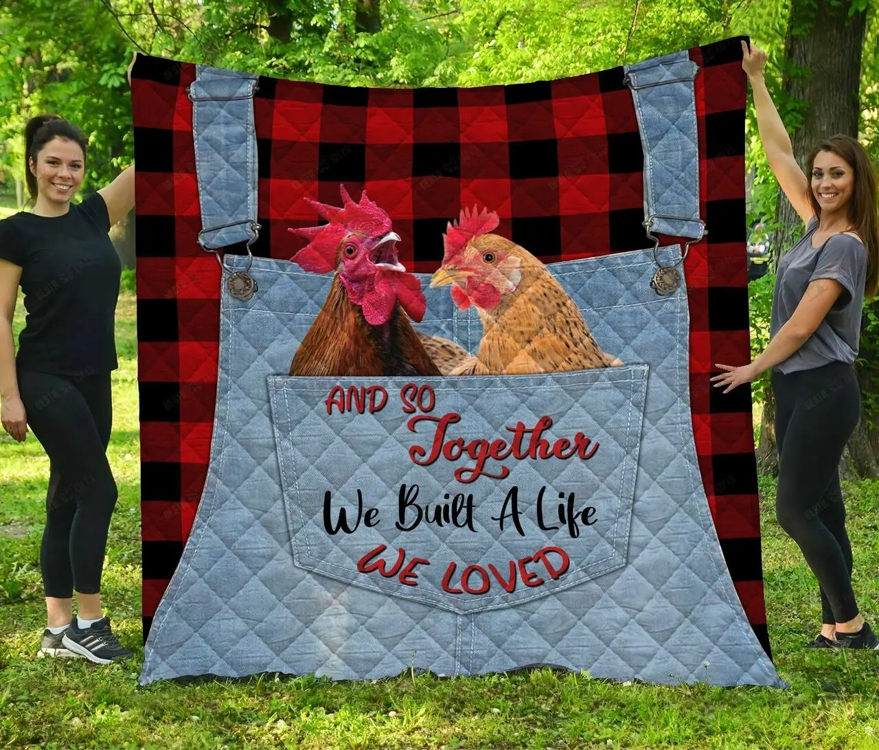 Farm Quilt Bed Set & Quilt Blanket TUE4804 - TUQ4804 and Home Decor