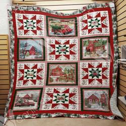 Farm Quilt Blanket ABC22103032 and Home Decor