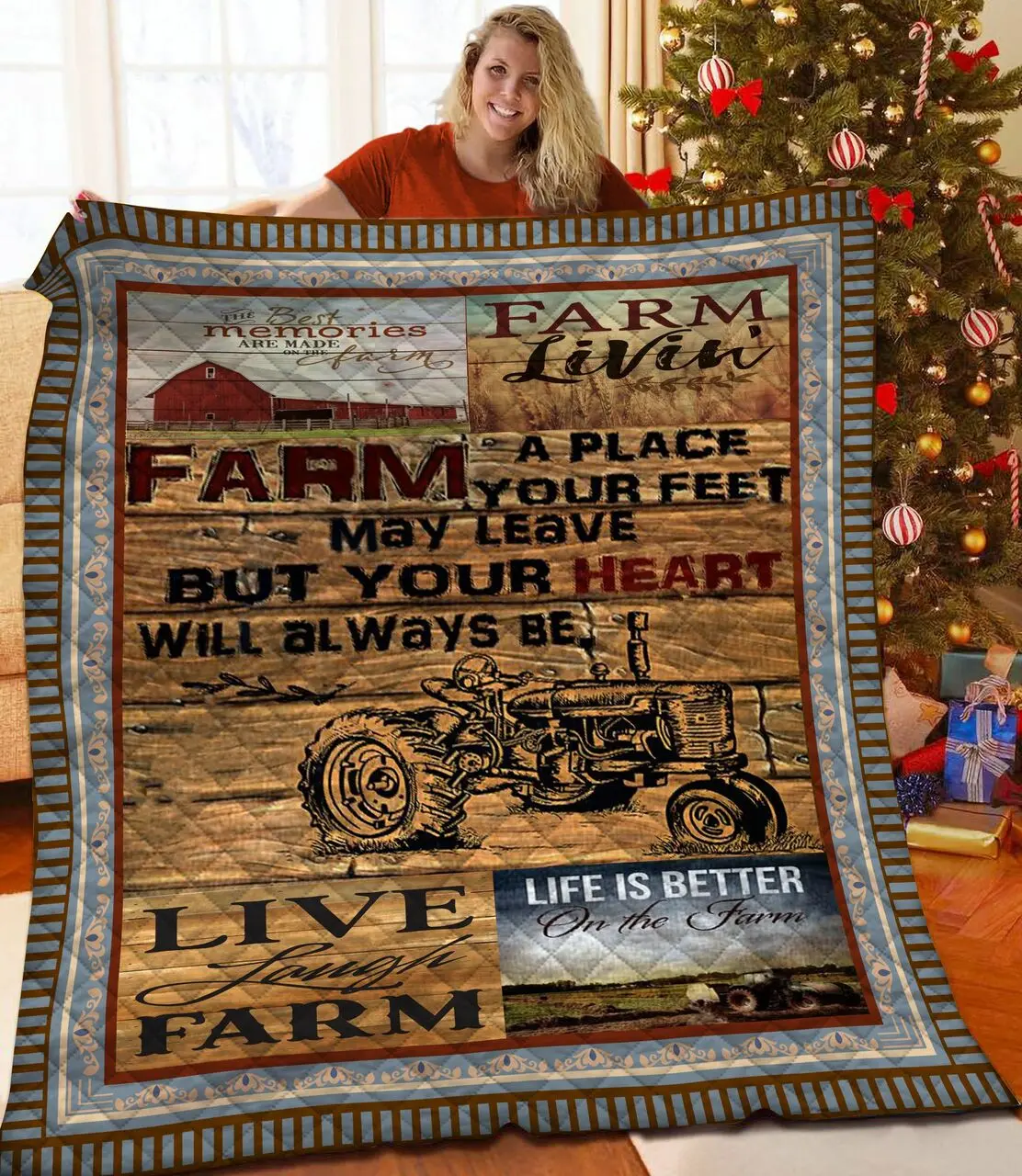 Farm Quilt Nfg and Home Decor