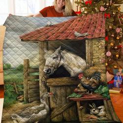 Farm Quilt Ngf and Home Decor
