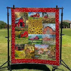 Farm Td2809470 Quilt Blanket and Home Decor