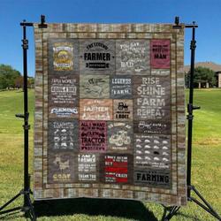 Farm Td2809474 Quilt Blanket and Home Decor