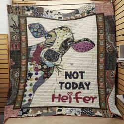 Farmer Cow Quilt Blanket ABC07113613 and Home Decor