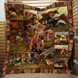 Farmer Quilt Blanket LML010804DT and Home Decor