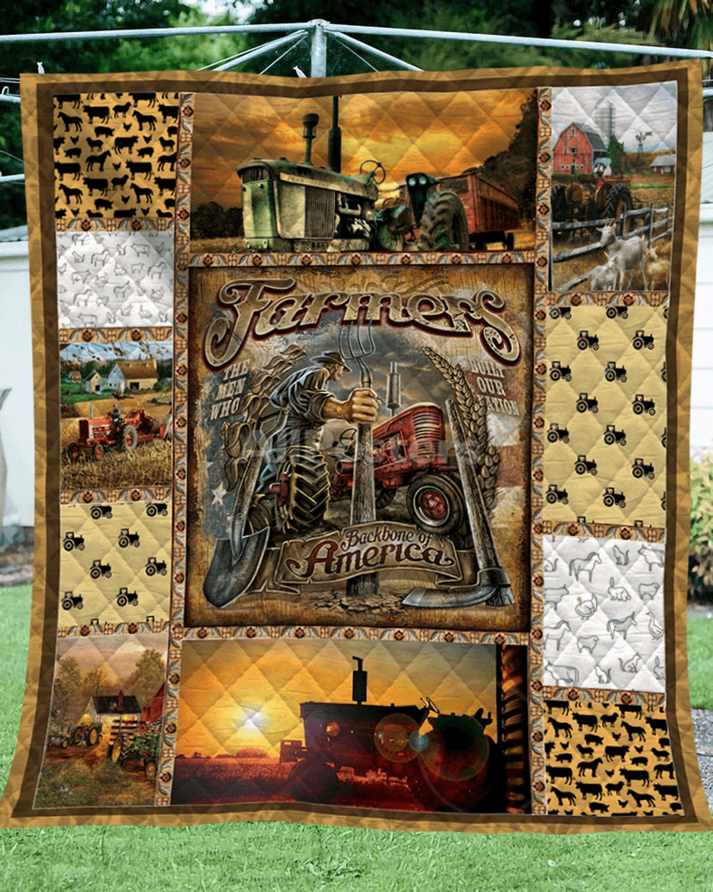 Farmer Quilt Cxl and Home Decor