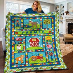Farmer Quilt Nbf and Home Decor