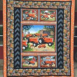 Farming Tractor HUR14375 3D Customized Quilt 2307 and Home Decor