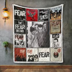 Fear Album Covers Quilt Blanket and Home Decor