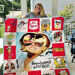 Fear And Loathing In Las Vegas Quilt Blanket 01525 and Home Decor