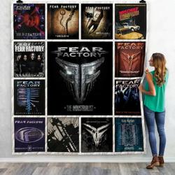 Fear Factory Albums Quilt Blanket 02 and Home Decor
