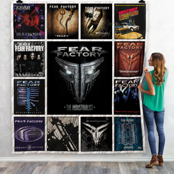 Fear Factory Albums Quilt Blanket Ver13 and Home Decor