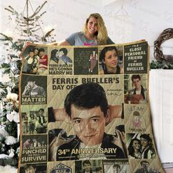 Ferris Bueller S Day Off Quilt Blanket 02019 and Home Decor