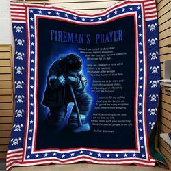 Fiefighter Quilt Bsm and Home Decor