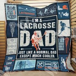 Field Lacrosse Quilt Ley and Home Decor