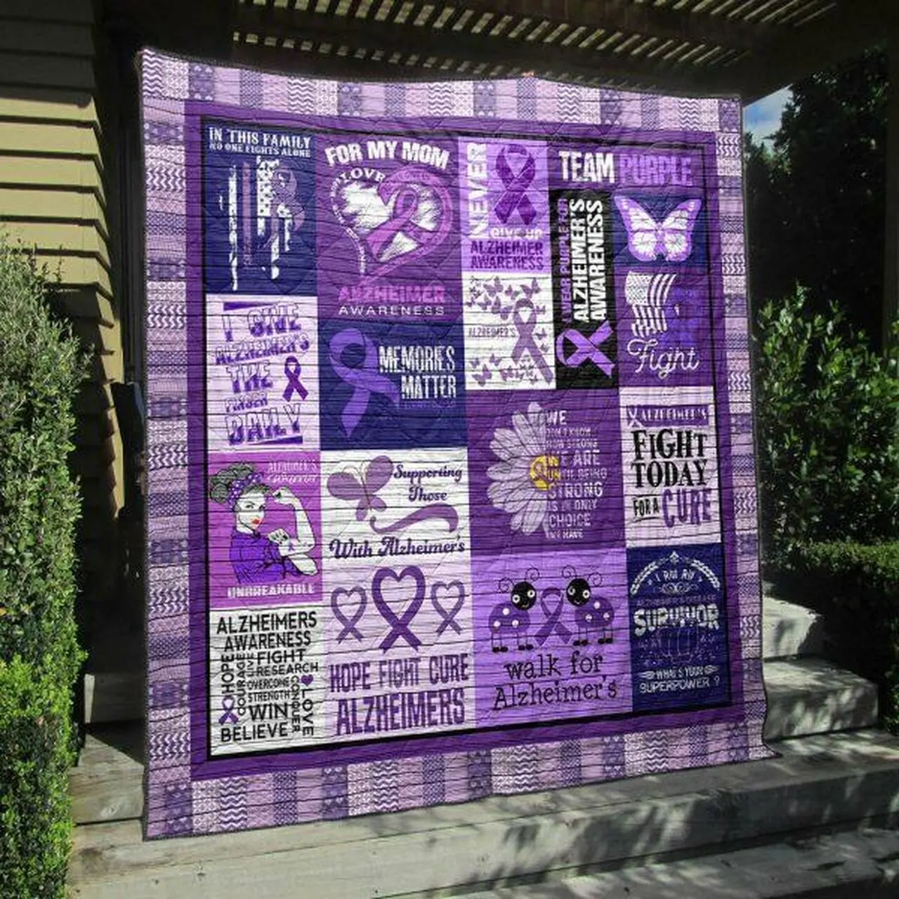 Fight Today For A Cure Quilt Blanket Py68 Quilt and Home Decor