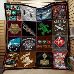 Final Fantasy Blanket Th1807 Quilt and Home Decor