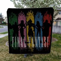 Final Fantasy HVT170937 Quilt Blanket and Home Decor