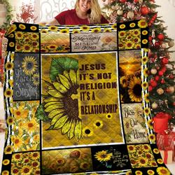 Find God In A Sunflower Quilt Mox and Home Decor
