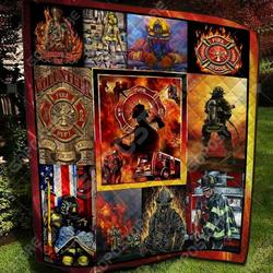 Firefighter Art Like HJBB114 3D Customized Quilt and Home Decor