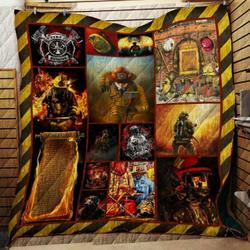 Firefighter, Noble Call - Quilt and Home Decor