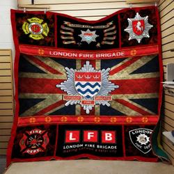 Firefighter Quilt Blanket Dhc0910677Vt and Home Decor