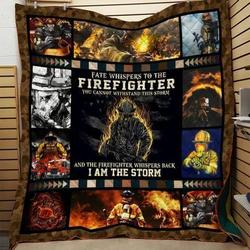 Firefighter Quilt Mfm and Home Decor