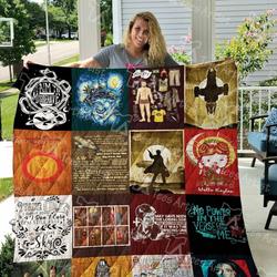 Firefly Quilt Blanket 0473 and Home Decor