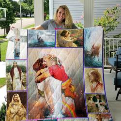 First Day In Heaven Quilt Blanket and Home Decor