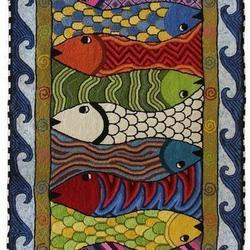 Fish Hur Quilt br and Home Decor