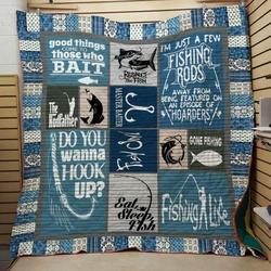Fishing Ah Quilt Derqcu and Home Decor