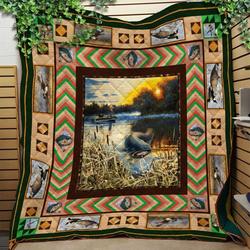 Fishing Catfish 3D Personalized Customized Quilt Blanket 1348 and Home Decor