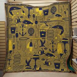 Fishing: Riddle Quilt and Home Decor
