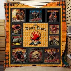 Five Finger Death Punch Album Collections Quilt Blanket and Home Decor