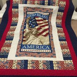 Flag Cla240633 Quilt Blanket and Home Decor