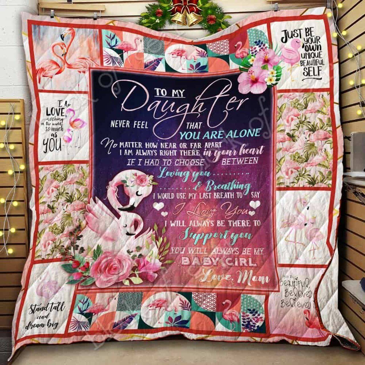 Flamingo Cl14100210Mdq Quilt Blanket and Home Decor