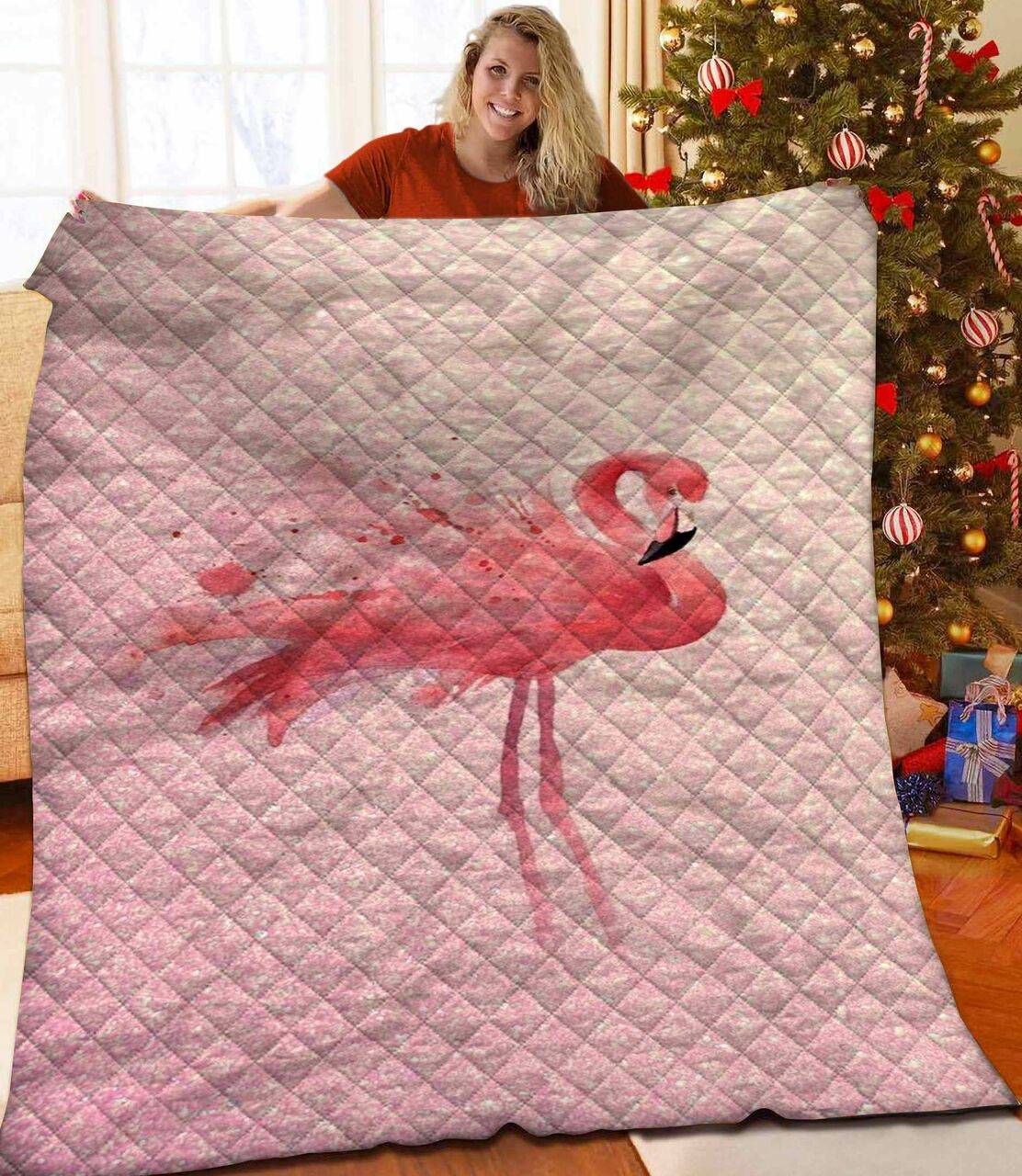 Flamingo Cla05121186Q Quilt Blanket and Home Decor
